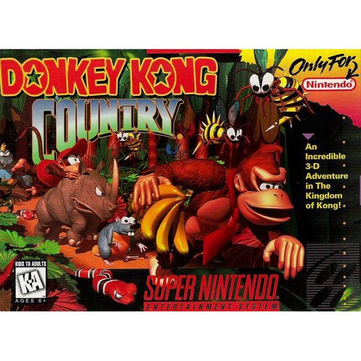 Donkey Kong Country W/ Strategy Guide (Super Nintendo) - Just $0! Shop now at Retro Gaming of Denver