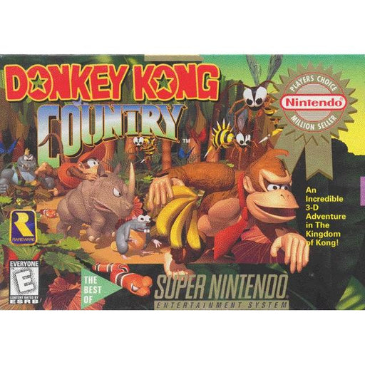 Donkey Kong Country (Player's Choice) (Super Nintendo) - Just $0! Shop now at Retro Gaming of Denver