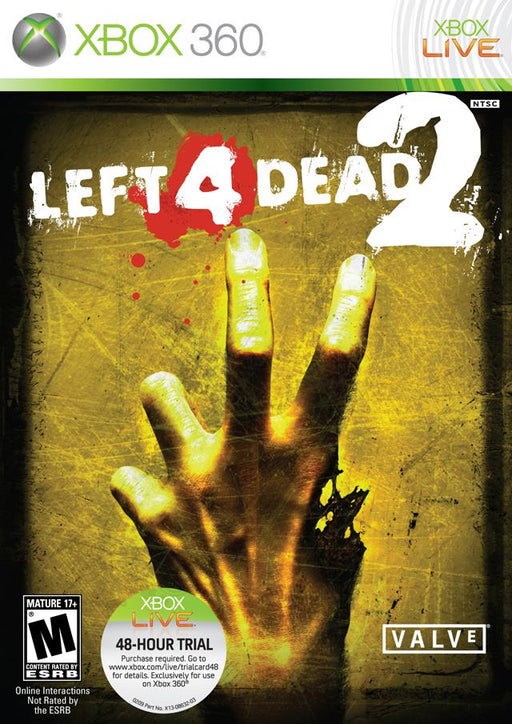Left 4 Dead 2 (Xbox 360) - for just $0! 