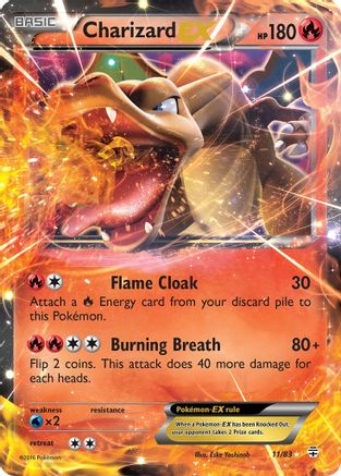 Charizard EX 011/83 - Generations Holofoil - for just $7.18! 