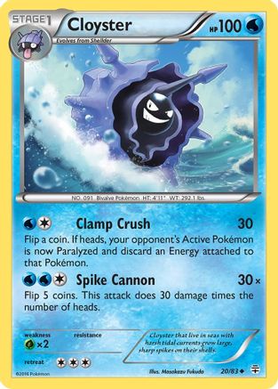 Cloyster 020/83 - Generations - for just $0.13! 