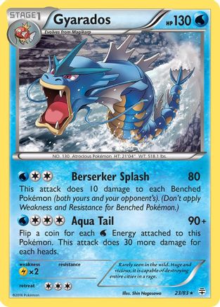 Gyarados 023/83 - Generations Reverse Holofoil - for just $1.60! 