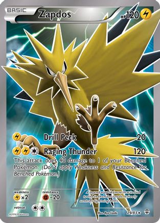 Zapdos 029/83 - Generations - Holofoil - for just $8.04! 