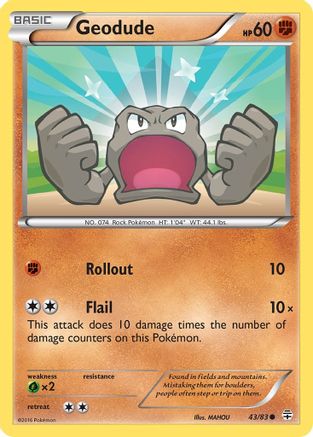 Geodude 043/83 - Generations - for just $0.07! 