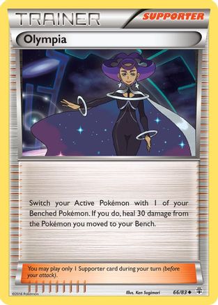 Olympia 066/83 - Generations Reverse Holofoil - for just $0.40! 