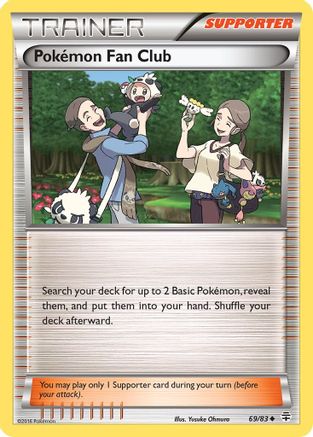 Pokemon Fan Club 069/83 - Generations Reverse Holofoil - for just $0.10! 