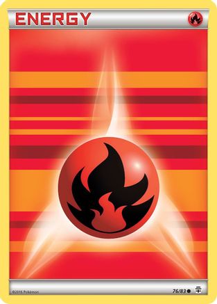 Fire Energy 076/83 - Generations Reverse Holofoil - for just $1! 