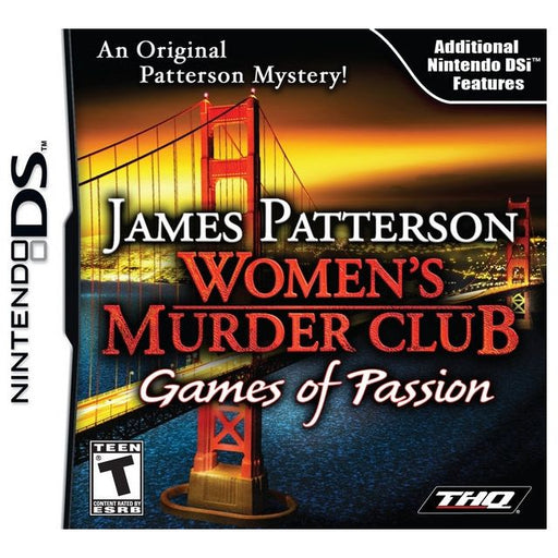 James Patterson Women's Murder Club: Games of Passion (Nintendo DS) - Just $0! Shop now at Retro Gaming of Denver