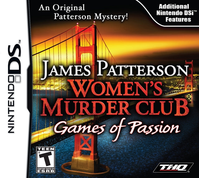 James Patterson Women's Murder Club: Games of Passion (Nintendo DS) - for just $0! 