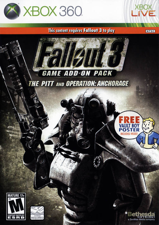 Fallout 3: Game Add-On Pack - The Pitt And Operation: Anchorage (Xbox 360) - for just $0! 