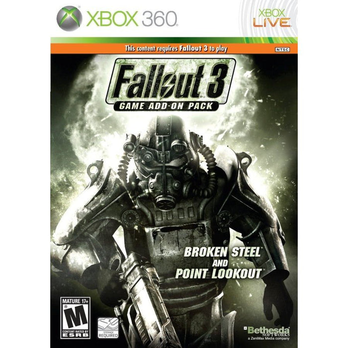 Fallout 3: Game Add-On Pack: Broken Steel And Point Lookout (Xbox 360) - Just $0! Shop now at Retro Gaming of Denver