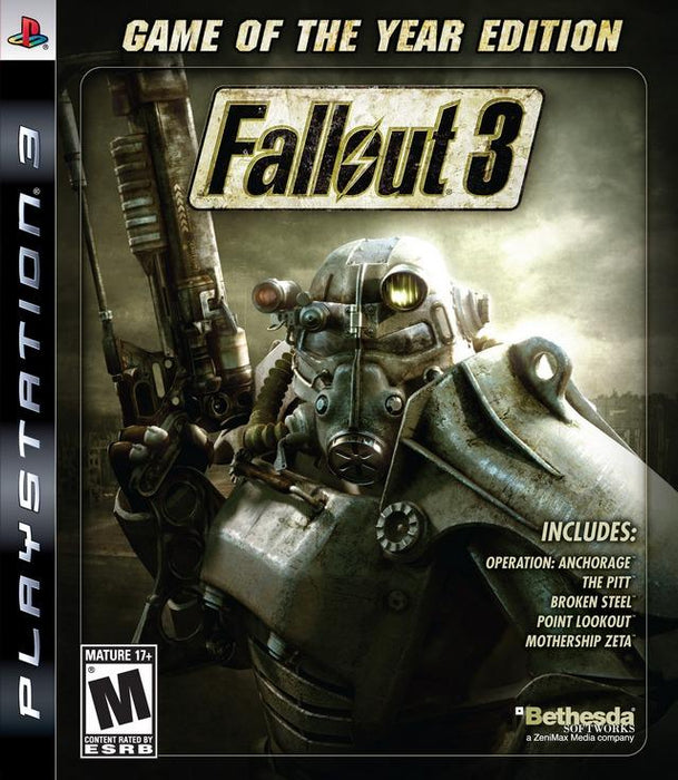 Fallout 3: Game Of The Year Edition (Playstation 3) - for just $0! 