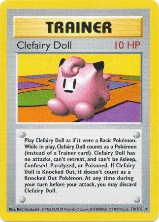 Clefairy Doll (70/102) [Base Set Shadowless Unlimited] - for just $4.60! 