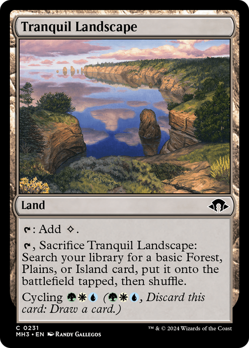 Tranquil Landscape (MH3-231) - Modern Horizons 3 - for just $0.06! 
