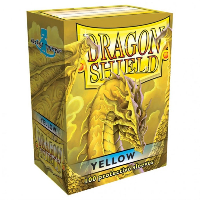 Dragon Shield: Standard 100ct Sleeves - Yellow (Classic) (Older Box Art) - Just $0! Shop now at Retro Gaming of Denver