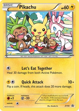Pikachu XY95/211 - XY Promos Holofoil - for just $28.48! 