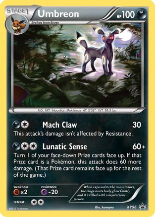 Umbreon XY96/211 - XY Promos Holofoil - for just $24.48! 