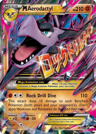 M Aerodactyl EX XY98/211 - XY Promos Holofoil - for just $4.68! 