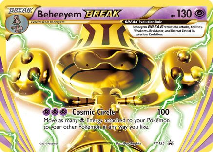 Beheeyem BREAK XY135/211 - XY Promos Holofoil - for just $1.74! 
