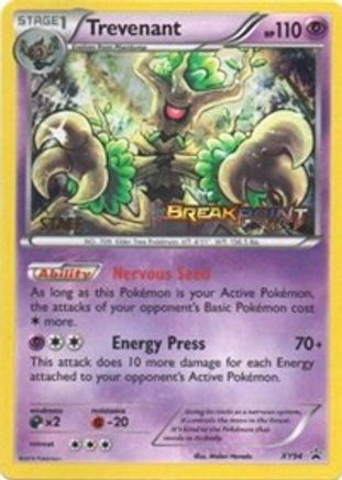 Trevenant (Prerelease) [Staff] XY94 - XY Promos Holofoil - for just $33.28! 