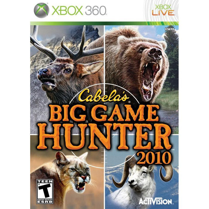 Cabela's Big Game Hunter 2010 (Xbox 360) - Just $0! Shop now at Retro Gaming of Denver