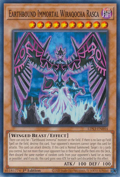 Earthbound Immortal Wiraqocha Rasca [LDS3-EN044] Common - for just $0.10! 