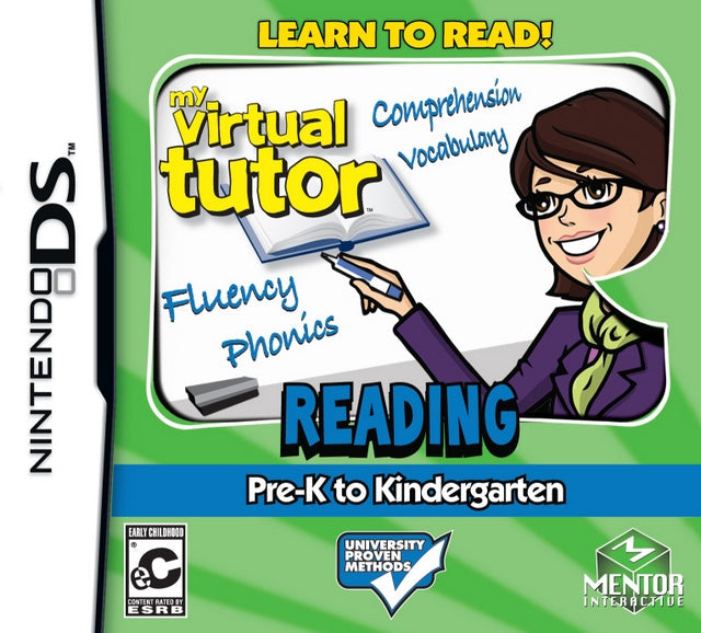 My Virtual Tutor Reading Adventure: Pre-K to Kindergarten (Nintendo DS) - for just $0! 