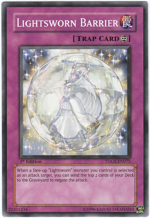 Lightsworn Barrier [TDGS-EN075] Common - for just $0.10! 