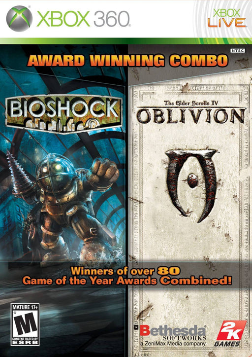 BioShock & The Elder Scrolls IV: Oblivion Bundle (Xbox 360) - for just $0! 