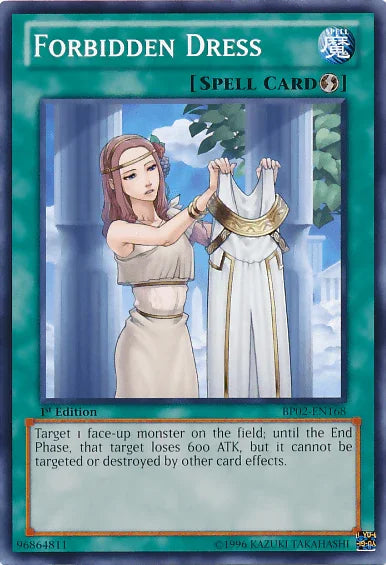 Forbidden Dress [BP02-EN168] Mosaic Rare - for just $0.15! 