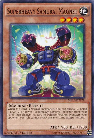 Superheavy Samurai Magnet [MP16-EN179] Common - for just $0.10! 