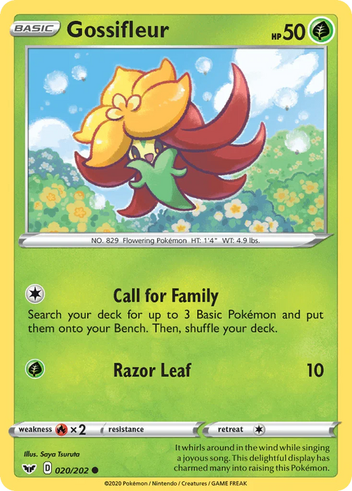 Gossifleur (020/202) [Sword & Shield: Base Set] - for just $0.10! 