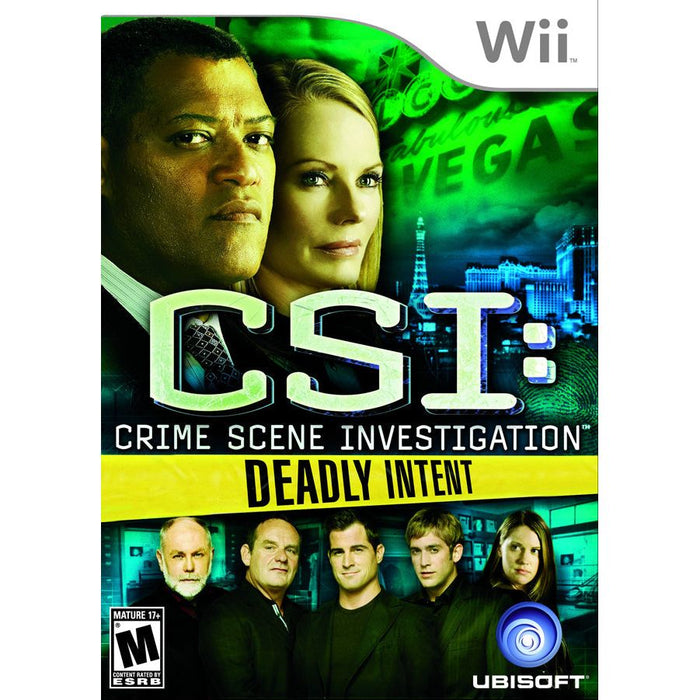 CSI: Crime Scene Investigation: Deadly Intent (Wii) - Just $0! Shop now at Retro Gaming of Denver