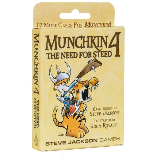 Munchkin 4: Need for Steed - Premium Board Game - Just $19.95! Shop now at Retro Gaming of Denver