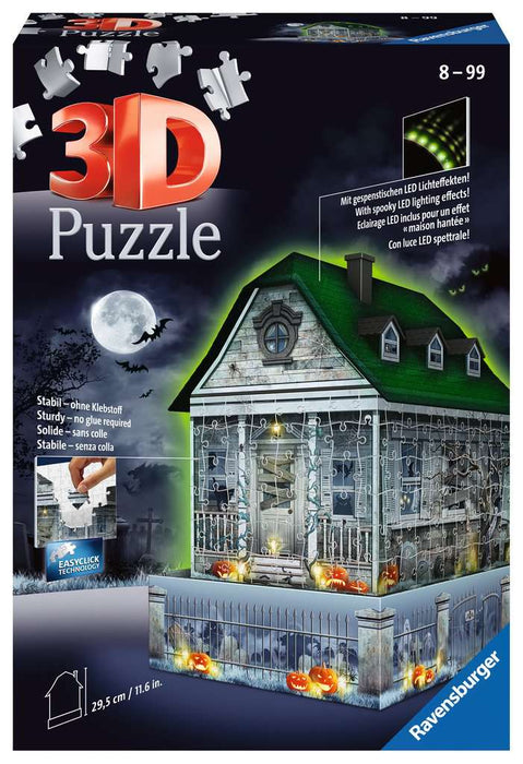 Puzzle: 3D Puzzle - Haunted House - Night Edition - for just $44.99! 
