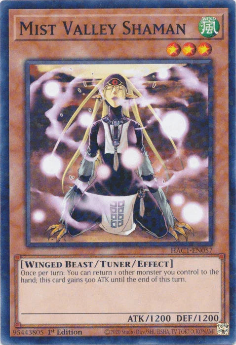 Mist Valley Shaman (Duel Terminal) [HAC1-EN057] Common - for just $0.10! 
