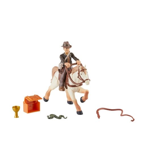 Indiana Jones Worlds of Adventure Indiana Jones with Horse Action Figure Set - Just $19.40! Shop now at Retro Gaming of Denver