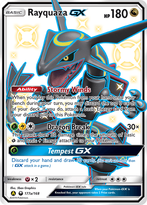 Rayquaza GX (177a/168) [Alternate Art Promos] - for just $52.70! 