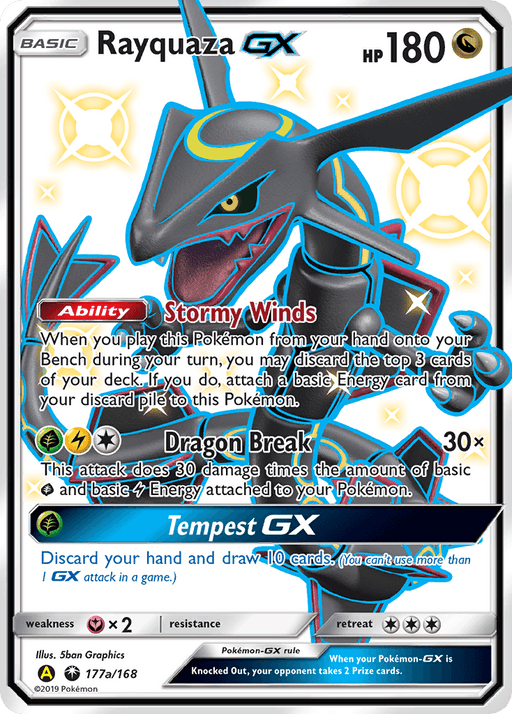 Rayquaza GX (177a/168) [Alternate Art Promos] - for just $52.70! 
