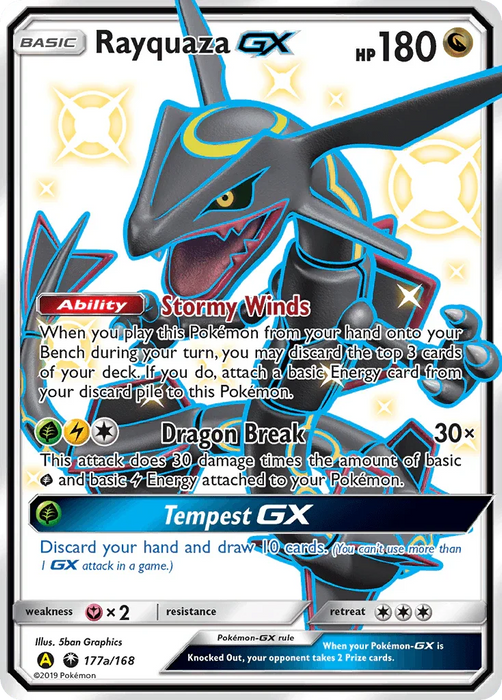 Rayquaza GX (177a/168) [Alternate Art Promos] - for just $63.90! 
