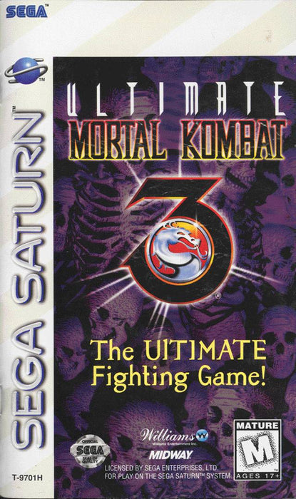 Ultimate Mortal Kombat 3 (Sega Saturn) - for just $0! 