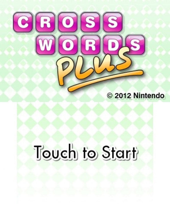 Crosswords Plus – Nintendo 3DS (3DS) - for just $7.99! 