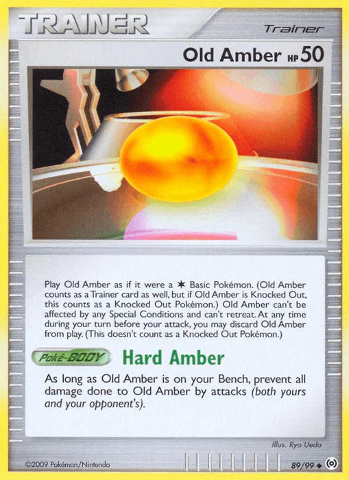Old Amber (89/99) [Platinum: Arceus] - for just $0.15! 