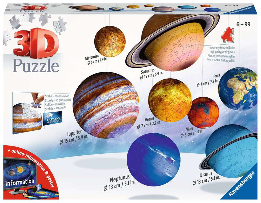 Puzzle: 3D Puzzle - Solar System - for just $60! 