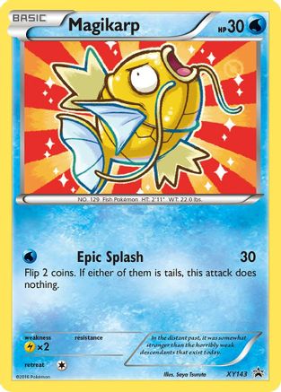Magikarp XY143/211 - XY Promos Holofoil - for just $25.09! 
