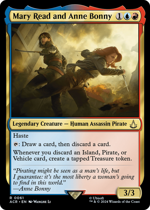 Mary Read and Anne Bonny (ACR-061) - Assassin's Creed - for just $0.14! 