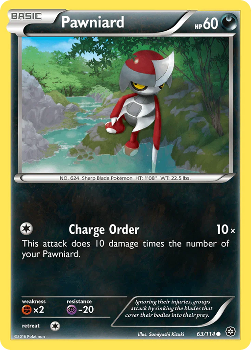 Pawniard (63/114) [XY: Steam Siege] - for just $0.10! 