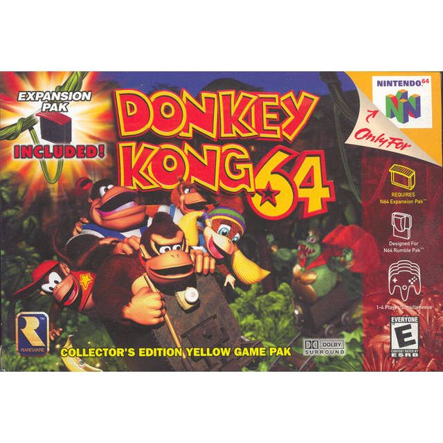 Donkey Kong 64 With Expansion Pak Bundle (Nintendo 64) - Just $0! Shop now at Retro Gaming of Denver