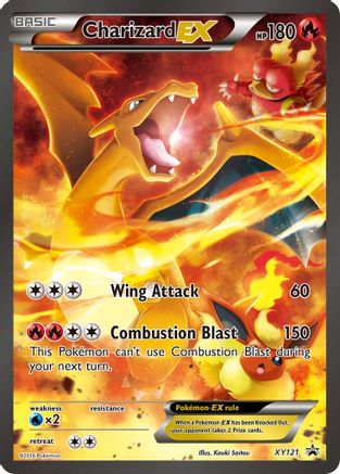Charizard EX XY121/211 - XY Promos Holofoil - for just $37.75! 