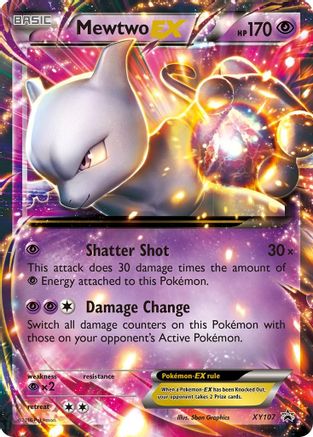 Mewtwo EX XY107/211 - XY Promos Holofoil - for just $2.46! 